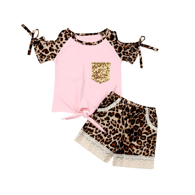 

Newborn Toddler Infant Baby Girls Clothes T-shirt TopsShorts Pant Outfits Set