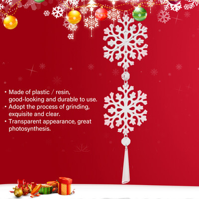 

Greensen Plastic Snowflake