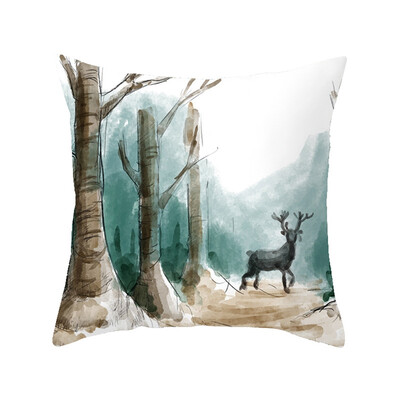 

NEW 29 Patterns For Choice Xmas Peach Skin Pillowcase Pillow Cover Home Decor