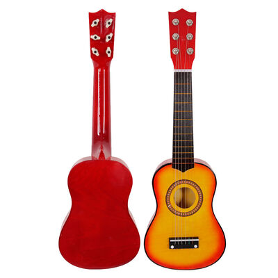 

Ktaxon New 21"6 Strings Beginner Practice Acoustic Guitar Musical Instrument Child Kids Gift