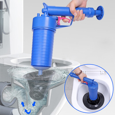 

Siaonvr NEW Pressure Pump Cleaner Unclogs Toilet Hand Powered Plunger Set