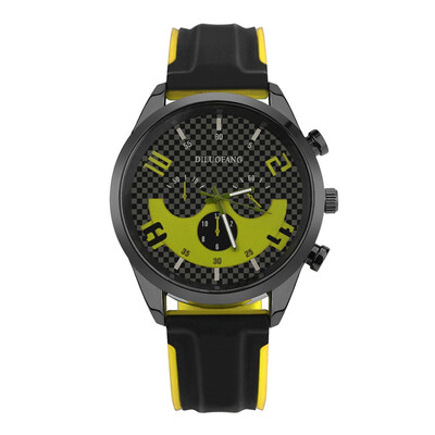 

Gobestart New Men Watch Stainless Steel Clock Male Quartz Alloy Belt Casual Wristwatch