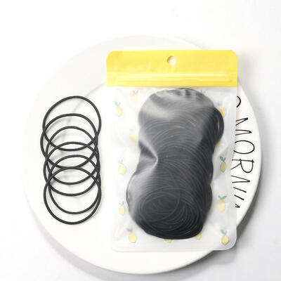 

100Pcs Fashion Women Girl Solid Color Hair Ring Rope Elastic Ponytail Holder