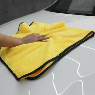 

Super Absorbent Car Wash Microfiber Towel Drying Cloth Hemming Car Cleaning