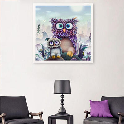 

5D DIY Full Drill Diamond Painting Animal Birds Cross Stitch Embroidery Kit