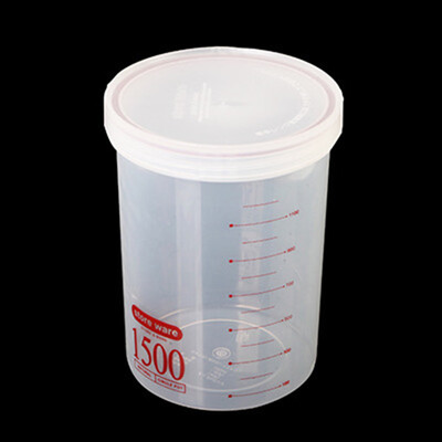 

Toponeto Kitchen Food Storage Plastic Container With Lids Sealing Pot Milk Powder Jar New