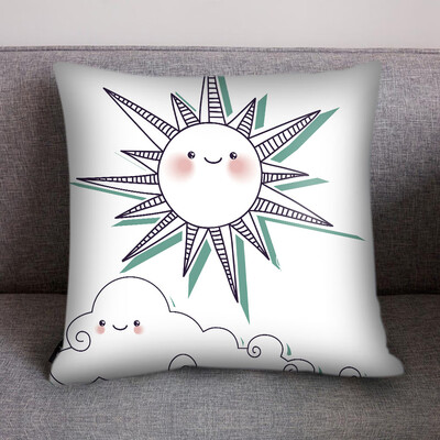 

〖Follure〗Print Pillow Case Polyester Sofa Car Cushion Cover Home Decor