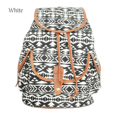 

Women Canvas Backpack Fashion Swallow Printing School Cute Laptop Bag