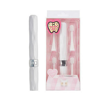 

Kids Sonic Electric Toothbrush Battery Powered Waterproof Tooth Brush With 5 Replacement Toothbrush Heads
