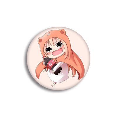 

58cm Cute Cartoon Brooch Japanese Sister Breastpin Anime Badge Pin Coin Icon Cloth Backpack Ornament