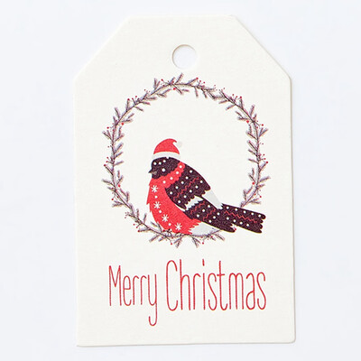 

50Pcs Diy Kraft Tags Merry Christmas Labels Gift Wrapping Paper Hang Tags Santa Claus Paper Cards Xmas Party Supplies