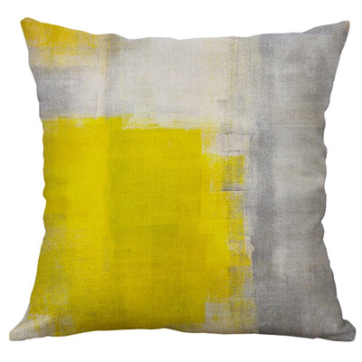 

〖Follure〗Simple Linen Creative Lovely Pillow Cover Pillow Cover Car Pillow Cover