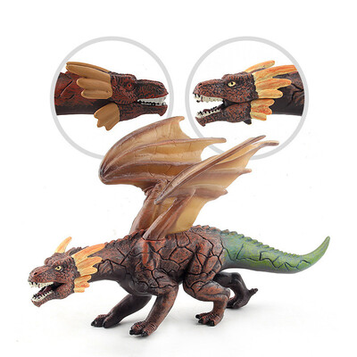 

Tailored Fiery Dragons Toy Figure Realistic Dinosaur Model Kids Birthday Gift Toys