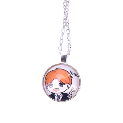 

Kpop BTS Bangtan Boys Necklace Hot Gift Steel Necklace