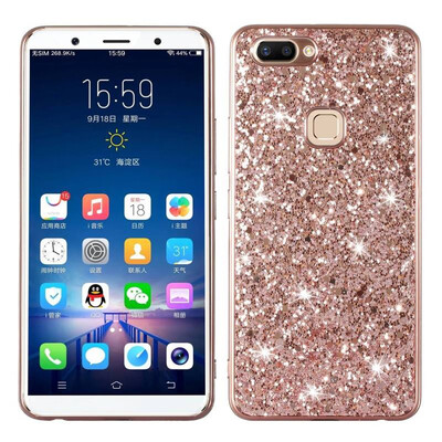 

MOONCASE Vivo X20 Glitter TPU-Rose Gold