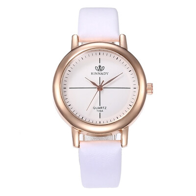

Womens fashion simple meridian quartz belt wrist