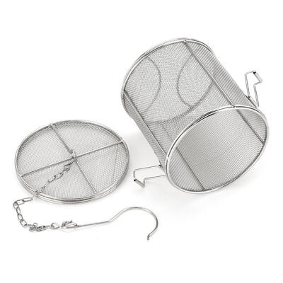

Stainless Steel Tea Ball Strainer Soup Seasonings Seperation Basket Spice Filter Spice Filter Soup Seperation