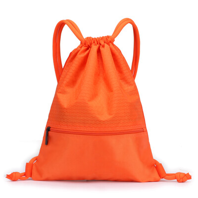 

Bunch pocket drawstring shoulder bag for men&women simple lightweight waterproof travel folding outdoor sports fitness backpac