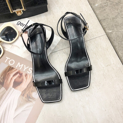 

Sandals female fairy wind shoes 2019 tide shoes new summer Korean version of Joker with thick heels with high heels