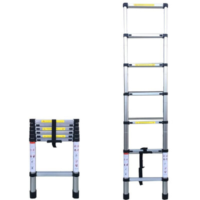 

853FT26m Household Foldable Aluminium Alloy Ladder 7911Steps Extension Ladders Telescopic Extendable 150kg Bear Weight with