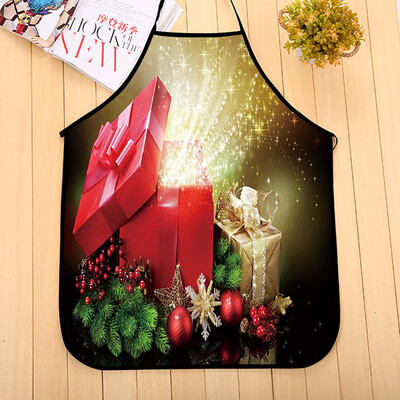 

Tailored Christmas Decoration Waterproof Apron Kitchen Aprons Dinner Party Apron