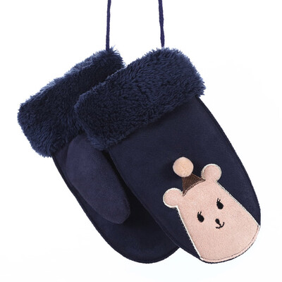 

New Winter Warm Kids Gloves Kids Stretch Knitted Mittens Kids Solid Girls Gloves Full Finger Glove Knitted Boys Gloves