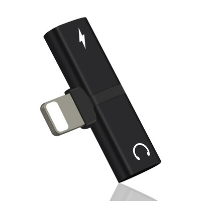 

Dual Headphone Jack Adapter Audio with Charge Splitter for iPhone X 8 8 Plus