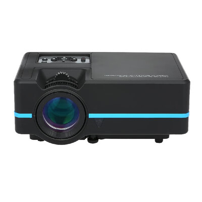 

VS313 LCD Projector 1080P 150" Home Theater Video Projector 1200 Lumens 800 480 Pixel 20001 Contrast Ratio w HD IN VGA AV USB