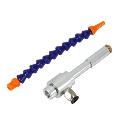 

Greensen 130mm Aluminum Alloy Mechanical Process Mini Vortex Cold Air Dry Cooling Gun Flexible Tube