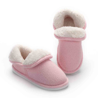 

Rose Winter Soft Bottom Slippers Pregnant Women Thick Bottom Non-Slip Cotton Slippers