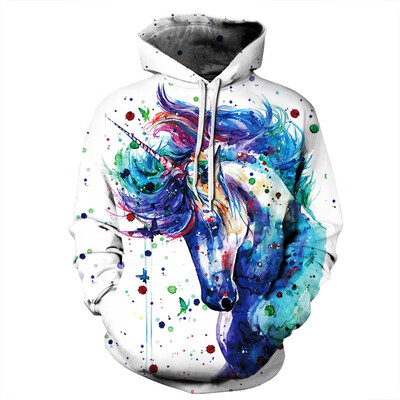 

AOWOFS Christmas 3D Digital Printing New Large Size Mens Hoodie Parent-child Pullover Kids Sweater Womens Hoodies QYDM153-TZ028