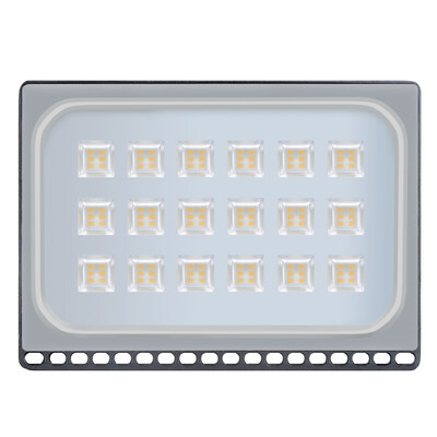 

4pc 100W Lightweight Ultraslim LED Floodlight Outdoor Security Lights Warm White
