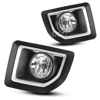 

for 2015 2016 GMC Sierra 2500 HD Clear Bumper Fog Lights LampsSwitch Wiring Kit