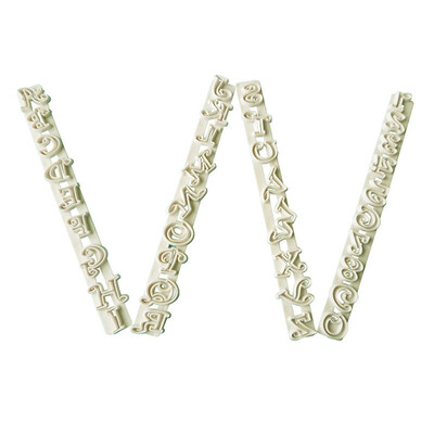 

4PCSSet 26 Letters Cutting Die Cutters Kitchen Mould Fondant Mold Craft DIY Wedding Dessert Making Set