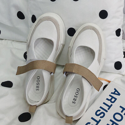 

Spring&summer new soft anti-skid&breathable canvas shoes with sports casual shoes with a flat bottom