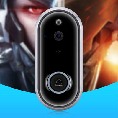 

WiFi Wireless Video Doorbell Two-Way Talk Smart PIR Door Bell Security Camera HD