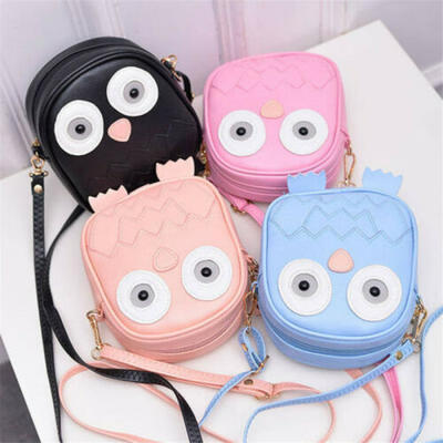 

Cute Kids Girls Toddler Backpack Kindergarten Schoolbag Owl Cartoon Animal Bag
