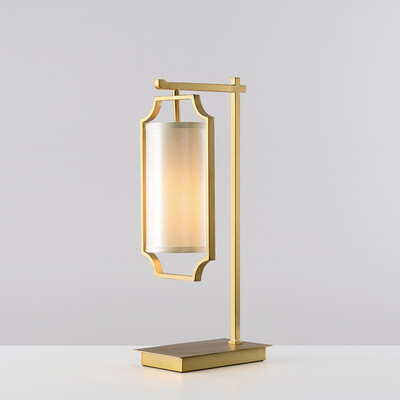 

YANGYANGMEIMEI Modern Chinese wrought iron table lamp Home 6832