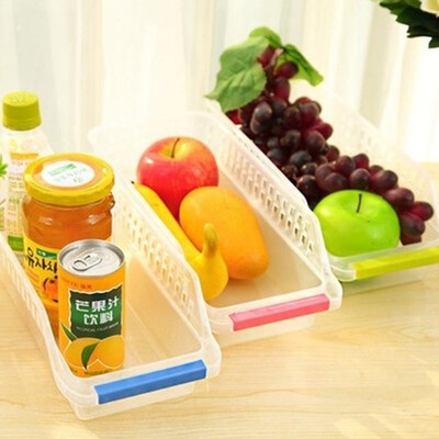 

Fancyleo Fridge Storage Kitchen Collecting Basket Refrigerator Organiser Rack Holder