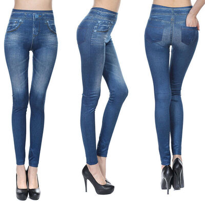 

Women Pencil Skinny Stretchy Sexy Pants Jeggings High Waist Tight Trousers