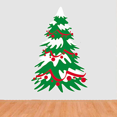 

〖Follure〗Removable Merry Christmas Wall Sticker Decal Mural Home Window Decor