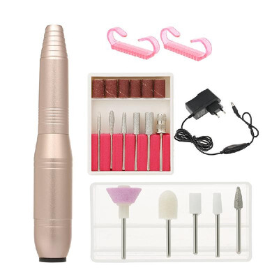 

Portable Electric Nail Drill Machine Professional 20000 RPM Manicure Pedicure Nail File Drill Kit for Acrylic Gel Nails