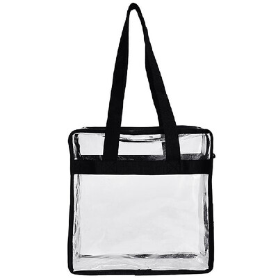 

Clear Backpack See Through Backpack Transparent Clear Backpack for Work School Travel Sports