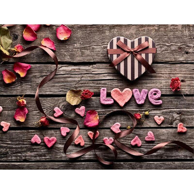 

5D DIY Full Drill Diamond Painting Love Cross Stitch Embroidery Mosaic Kit