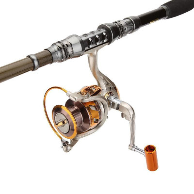 

111 Ball Bearings 511 Right Left Hand Interchangeable Collapsible Handle Spinning Fishing Reel Fishing Gear