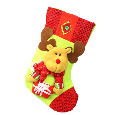 

〖Follure〗Christmas Santa Socks Cute Ornaments Festival Party Xmas Tree Hanging Decoration