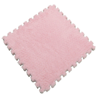 

9pcs Square Foam Stitching Carpet Baby Crawling Mat Child Creeper Pad Velveteen For Kitchen Home Skins Carpet
