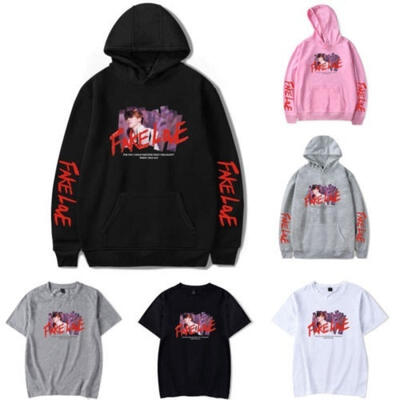 

Fake Love KPOP BTS Bangtan Boys Sweatshirt T shirt Hoodie Pocket Sweater Unisex