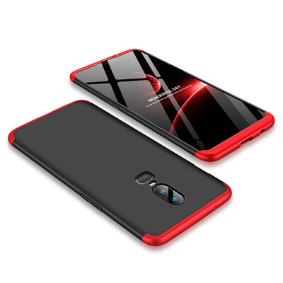 

Cover Case for OnePlus 6 Full Protection Hard PC 3 in 1 Fundas Coque Back