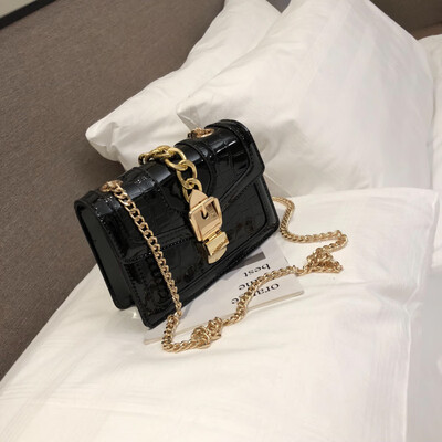 

Qiao Bani 2019 new European&American style fashion chain flip bag trend single shoulder diagonal female bag factory direct sales